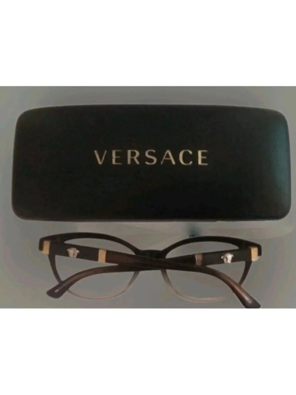 Versace MOD 3219-Q 5165 Tortoise FRAMES ONLY Medusa Gold 52-17-140 W Case